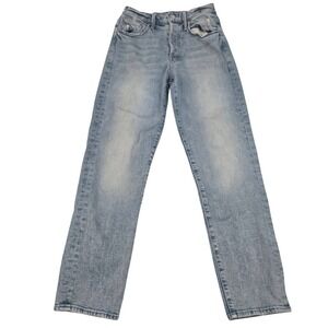 Mother Superior The Huffy Flood Jeans Amen Womens 25 High Rise Straight Crop